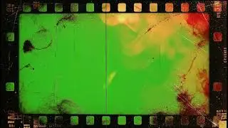 Epic 8mm Frame Green Screen for Stunning Cinematic Retro Storytelling