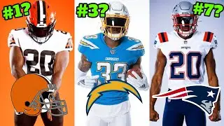 Ranking All The NFL&rsquo;s NEW Team Uniforms & Logos For The 2020 Season