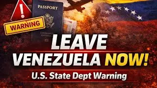 Leave Venezuela Now&rdquo;: State Department Issues Urgent Warning to Americans