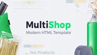 MultiShop - Universal HTML Shop Template | Themeforest Website Templates and Themes
