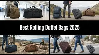 TOP 5 Best Rolling Duffel Bags 2026 | Best duffel for camping