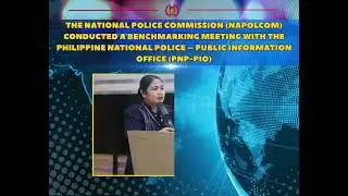 The NAPOLCOM conducted a Benchmarking Meeting with the  PNP&ndash; Public Information Office (PNP-PIO)