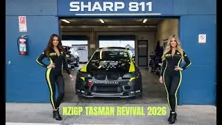 NZIGP TASMAN REVIVAL BMW OPEN GT A&B RACE 1 SHARP 811