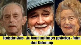 10 deutsche Prominente, die an Armut und Hunger starben &ndash; Ruhm, der nichts mehr bedeutete