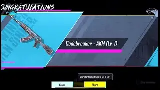New Premium ￼Create Opening in Pubg Mobile || Codebreaker AKM Upgradable Skin