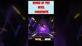 I Got Rare 😱 Wings Of Devil Parachute Free Fire Max #shorts