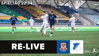 FSV Frankfurt - TSG Hoffenheim | Regionalliga Südwest | Re-Live