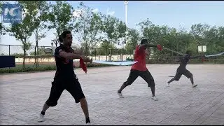 African kungfu enthusiasts embrace martial arts in N China