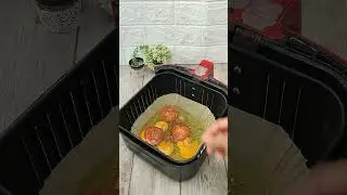 Jogue ovo na airfryer e fa&ccedil;a uma deliciosa omelete! #ovo #omelete #receitas #yt #youtube #airfryer