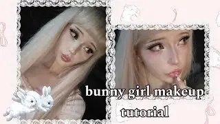 Bunny girl makeup tutorial 🐇