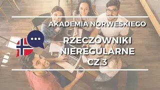 Język norweski - odmiana czasowników cz.3