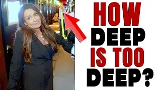 HOW DEEP IS TOO DEEP? 🤔🔥 | Street Interview