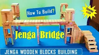 DIY Jenga Bridge Tutorial | Wooden Block Engineering (Jenga Tutorial #119)