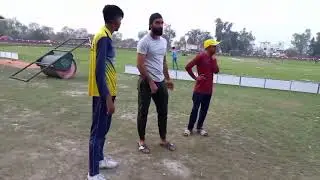Osama Mir Giving Tips To Young Bowlers | YB Sports