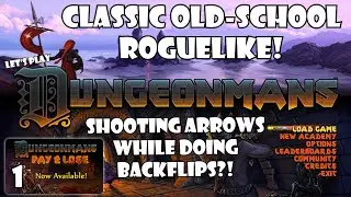 Destroying everything in this satirical old-school Roguelike | Dungeonmans | 1