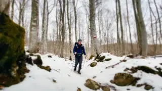 Via degli Dei nella NEVE in 3 giorni