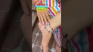 New beautiful designer oxidised silver Payal, with 67% discount on instant order #shorts #ytshorts