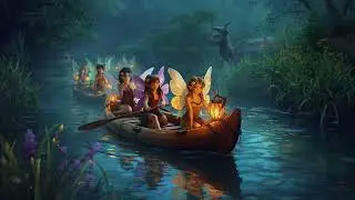 Faeries Lofi &bull; Gentle Forest Beats & Lanternlight Ambience