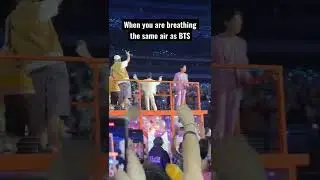 I could almost touch BTS #shorts