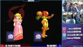 GB Jan 9, 2016 - SSBM Doubles - All the way to the bank vs Rick and Morty
