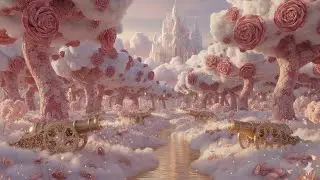 A Cloud  Fantasy Palace | Dreamy Heavenly Fantasy World With Soft Music Tone 💫🎧