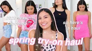spring try-on haul ft. princess polly ✩