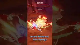 C0 Mualani Elemental Skill Damage🙀🙀 150k plus #genshinimpact #genshin