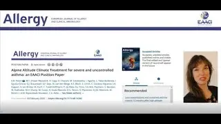 Alpine altitude climate treatment for severe and uncontrolled asthma: an EAACI Position Paper