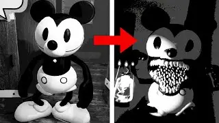 MICKEY MOUSE horror game is TERRIFYING! | Captain Willie