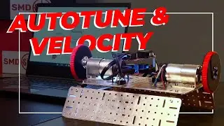 Autotune and velocity control of 2 DC Motors with ACROME SMD products