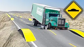 Cars vs Speed Bumps &ndash; Suspension Torture Test!