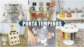 IDEIAS PORTA TEMPEROS #CARADELOJA