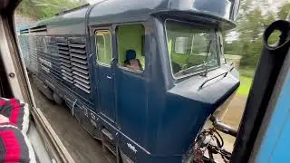 Parallel Start at Olbramovice: 749.262 &ldquo;Bardotka&rdquo; vs. V 200 507 | Festival parn&iacute;ch lokomotiv 2025