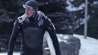 The ice cold call of winter surfing in Ontario (and why anyone would listen to it)