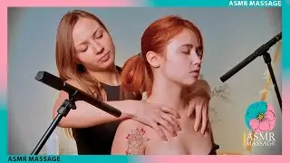 АСМР-массаж шеи и плеч от Лины