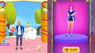 Hair Challenge Vs Dancing Dress - Gameplay Walkthrough Android IOS- All Level Max Tiktok