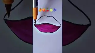 25million Satisfying creative art #trending #art #drawing #   painting#subscribe #video #shortvideo