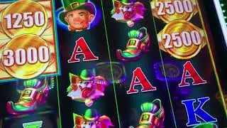 NEW!! Winning on Coin Bonanza Leprechauns Slot Machine