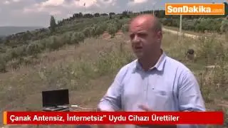 Çanak Antensiz İnternetsiz“ Uydu Cihazı Ürettiler vay be