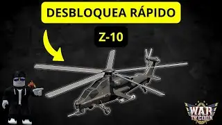 ¡Desbloquea el helicóptero Z-10 RÁPIDO en War Tycoon! 🔥