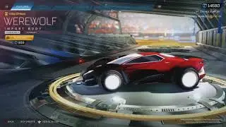 ROCKET LEAGUE ITEM SHOP - Titanium White Werewolf Import Car - 29.09.21