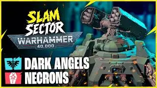 Dark Angels vs Necrons | Warhammer 40k LIVE Battle Report