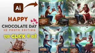 Happy Chocolate Day Ai Photo Editing|| Chocolate Day Photo Editing|| Ai Photo Editing