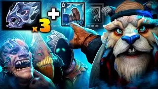 Max Attack Speed Tusk x3 Moonshards🔥🔥🔥2 Matches One shot | Dota 2 Gameplay