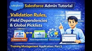 Salesforce Admin Tutorial | Validation Rules, Field Dependencies & Global Picklist