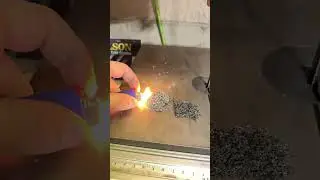 Titanium is flammable!!