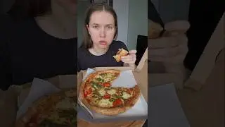 Заказала Маргариту пиццу #еда #маргарита #пицца