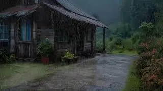 Gentle rain sounds easing emotional stress and calming your spirit for deep relaxation