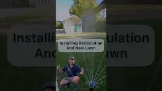 Reticulation and Lawn Installation in Perth Western Australia 🇦🇺 #irrigation #reticulation #lawn