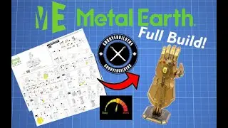 Metal Earth - Marvel - Infinity Gauntlet - Build with me!